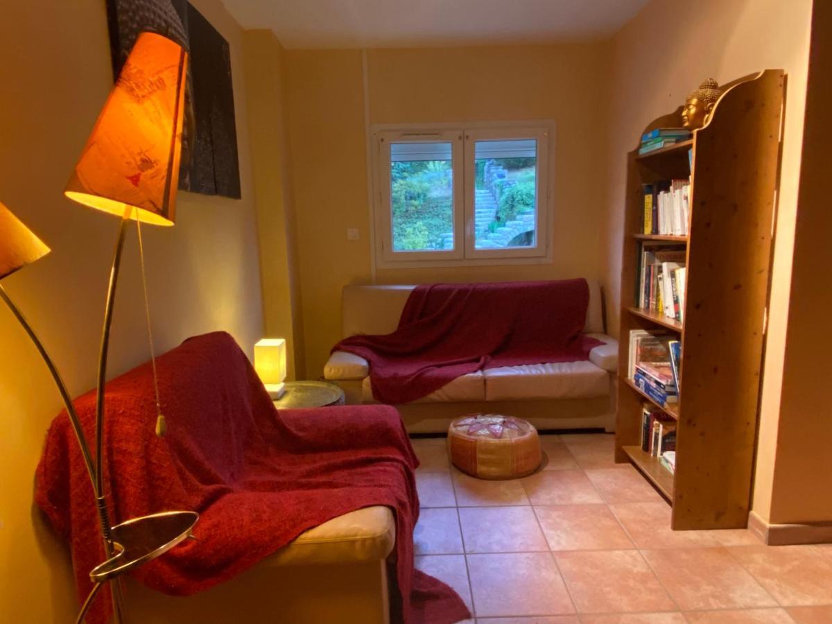 Les Ollieres Sur Eyrieux - La Maison Du Bonheur Bagian luar foto