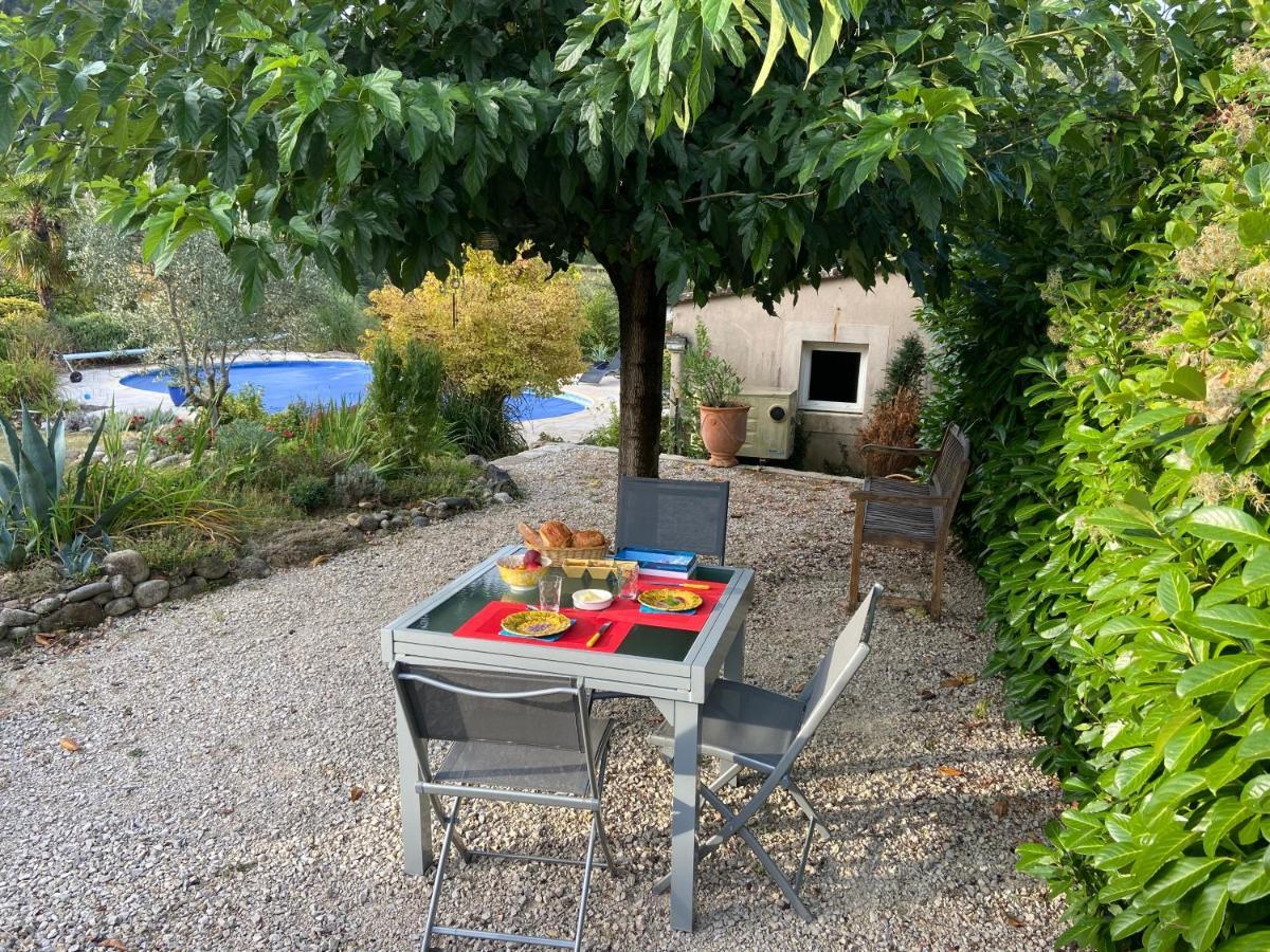 Les Ollieres Sur Eyrieux - La Maison Du Bonheur Bagian luar foto